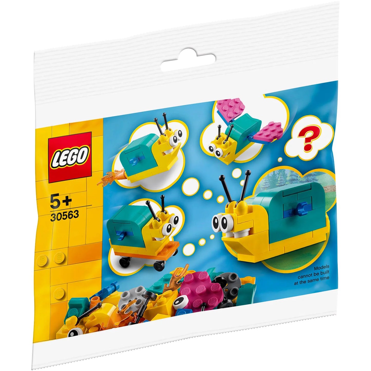 Lego Build Your Own Snail With Superpowers 30563 Polybag