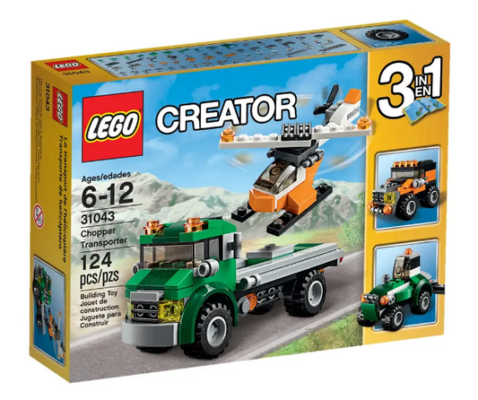 Lego Creator 3in1 Chopper Transporter 31042