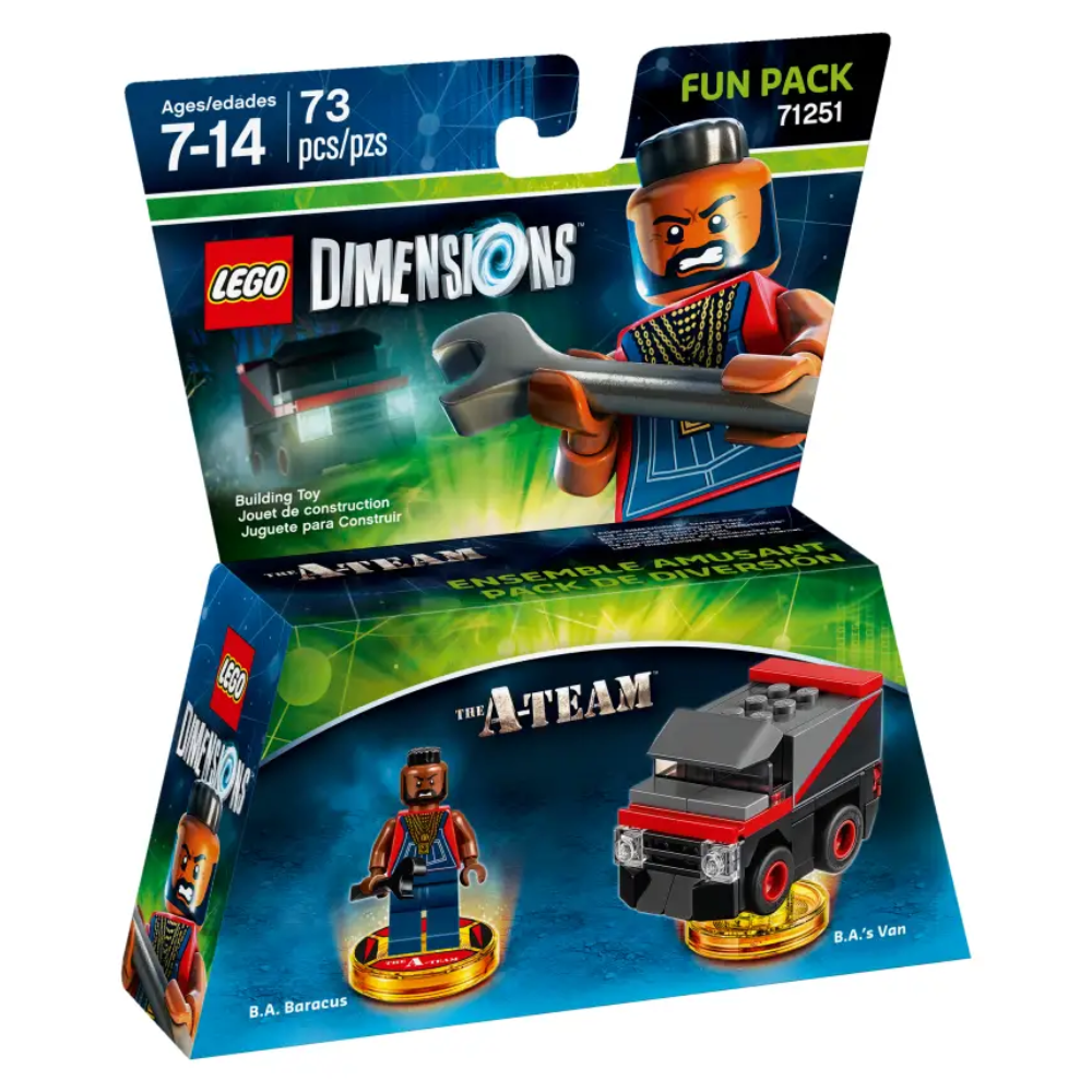 Lego Dimensions A-Team B.A. Baracus Fun Pack 71251