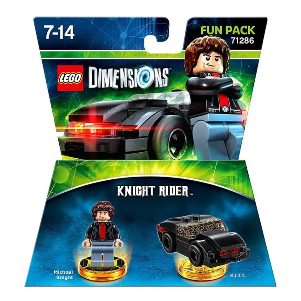 Lego Dimensions Knight Rider Michael Knight Fun Pack 71286
