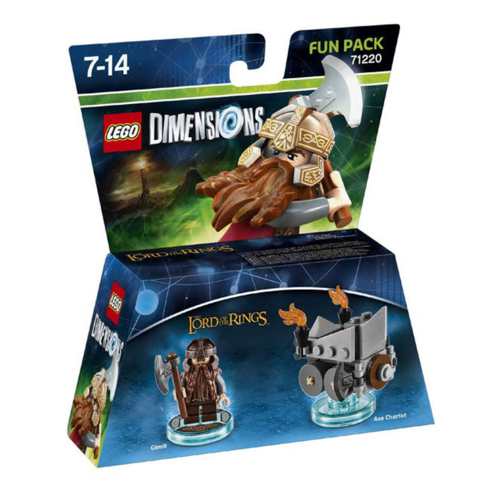 Lego Dimensions Lord of the Rings Gimli Fun Pack 71220