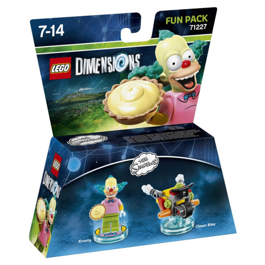 Lego Dimensions The Simpsons Krusty Fun Pack 71227