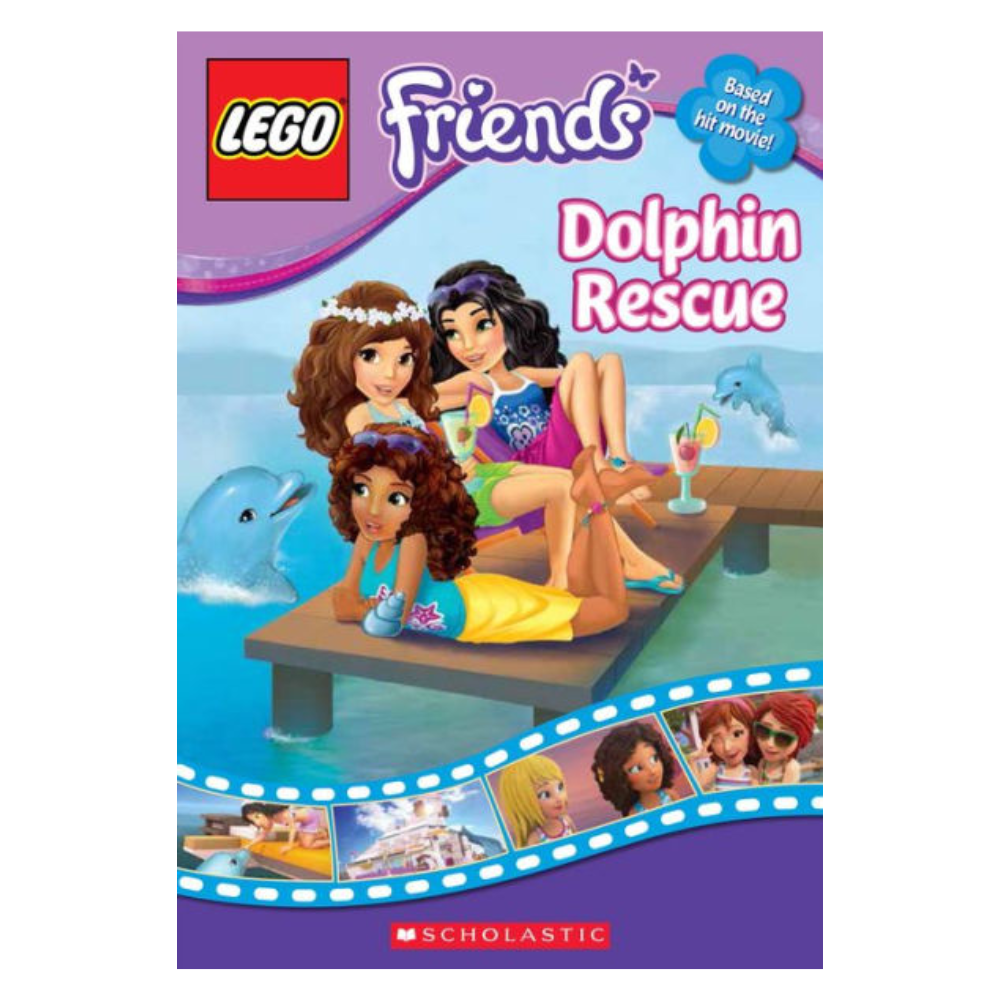 Lego Friends DOLPHIN RESCUE Based on the hit movie! (Illustrated Paperback)