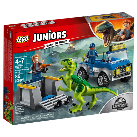 Lego Juniors Jurassic World™ Raptor Rescue Truck 10757