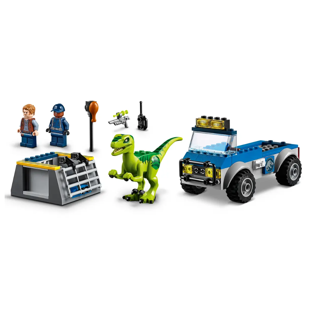 Lego Juniors Jurassic World Raptor Rescue Truck 10757 JaqJnr