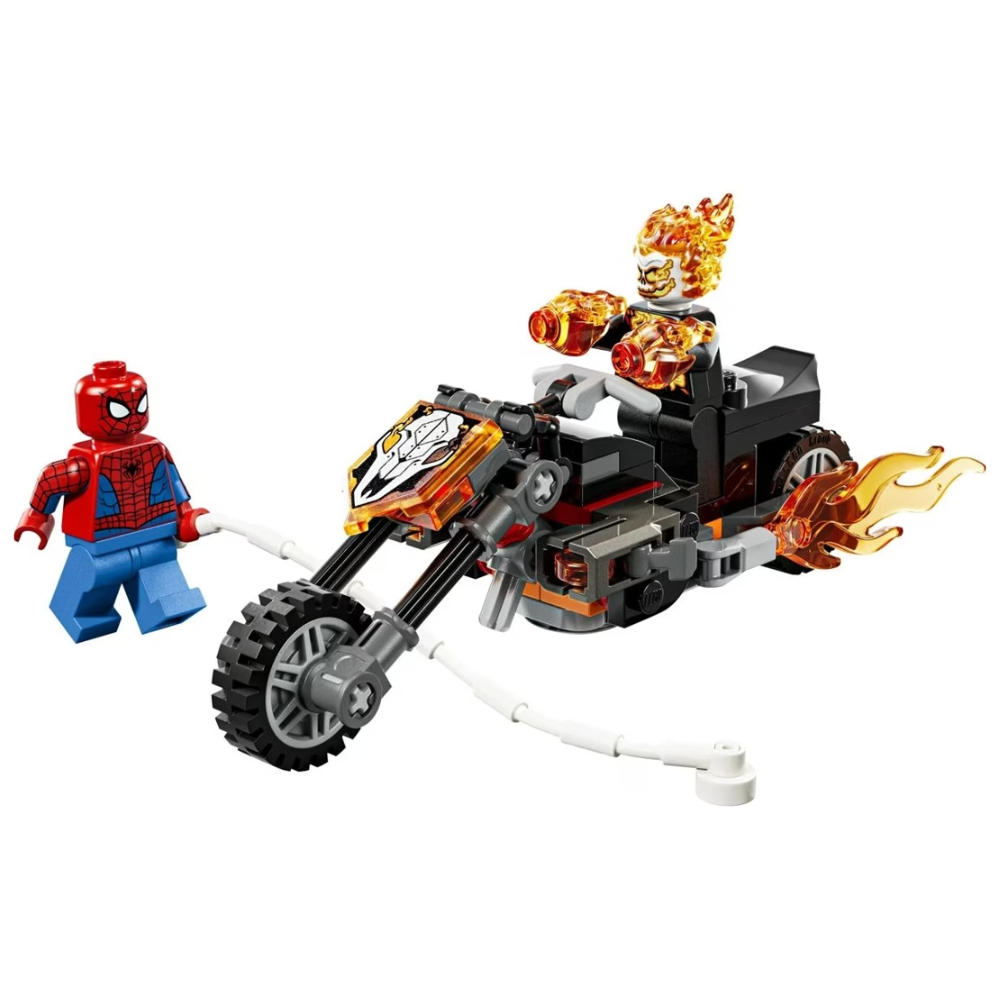 Lego Marvel Spider-Man vs. Ghost Rider Motorcycle 76335