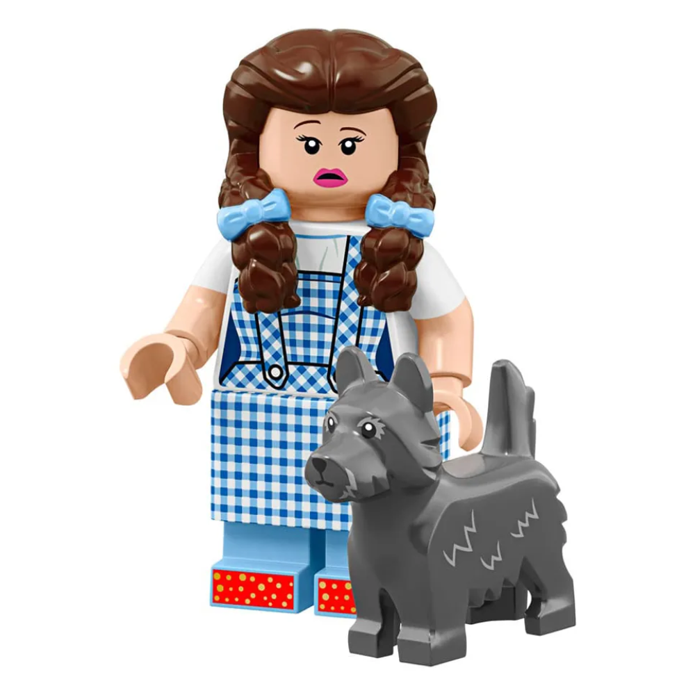 Lego Movie 2 Minifigure 71023 - Dorothy Gale & Toto (The Wizard of Oz)