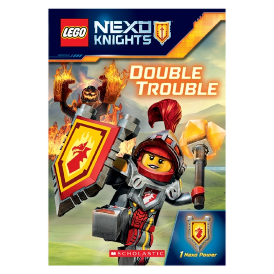 Lego Nexo Knights DOUBLE TROUBLE Book #3 (Paperback)