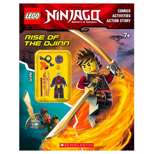 Lego Ninjago Masters of Spinjitzu: Rise of the Djinn - Activity Book with Kai minifigure