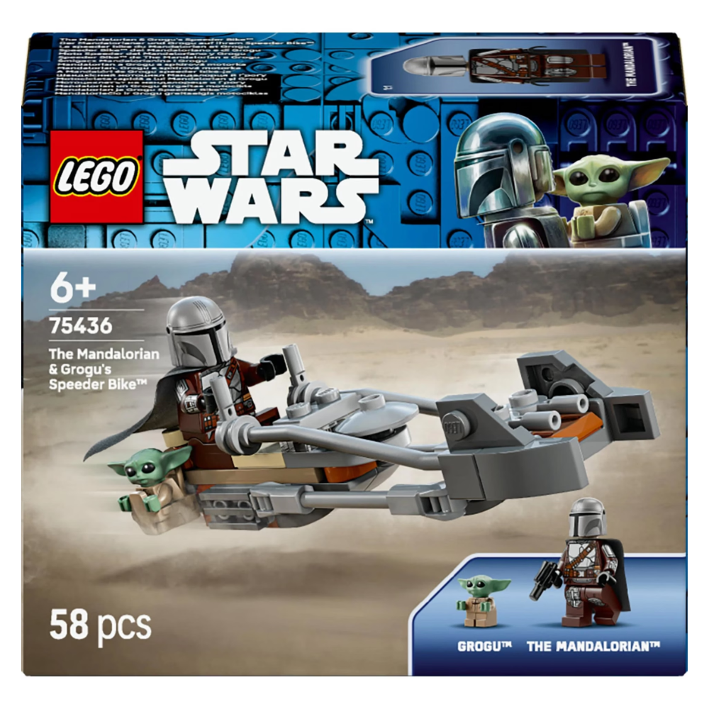 Lego Star Wars The Mandalorian & Grogu's Speeder Bike 75436