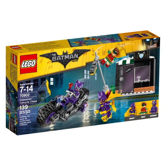 Lego The Batman Movie Catwoman Catcycle Chase 70902