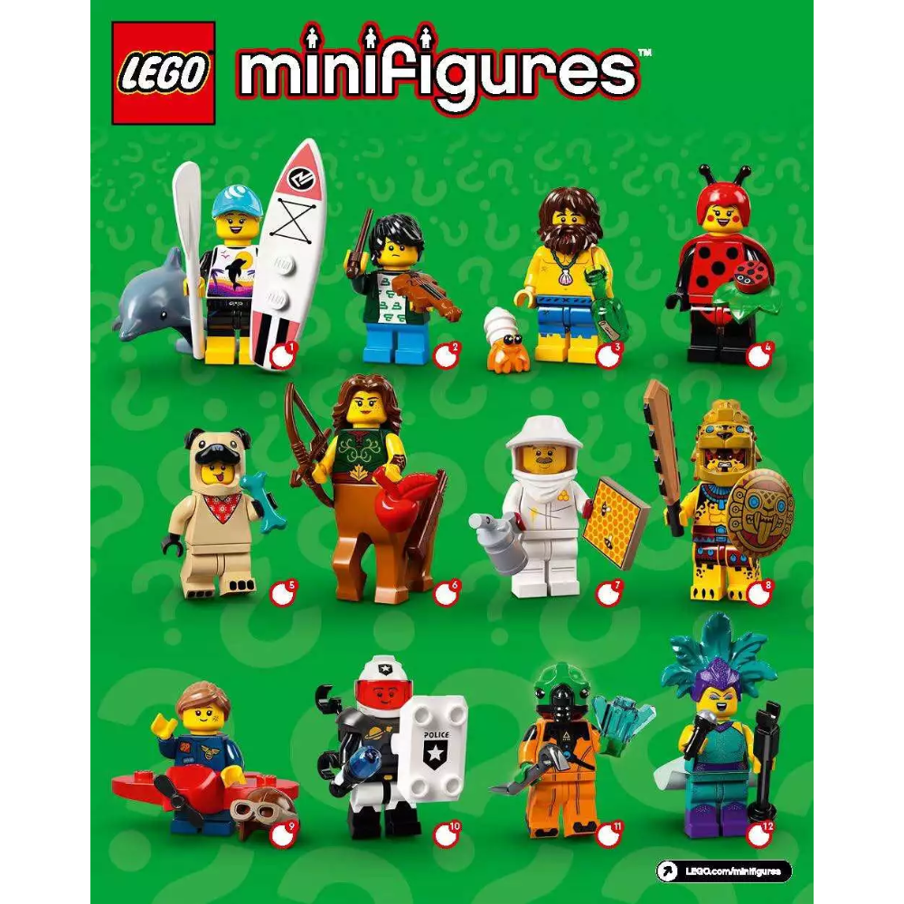 Lego Minifigures Series 21 71029 - Sealed Mystery Blind Pack