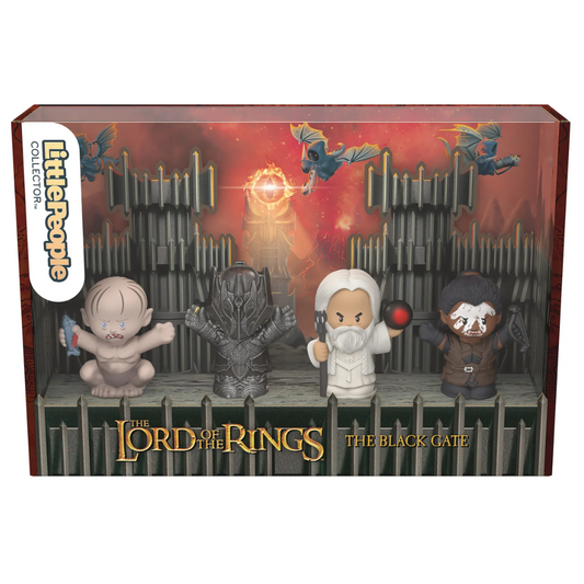 Little People Collector Special Edition THE LORD OF THE RINGS: THE BLACK GATE 4 FIGURE SET for Adults & Fans