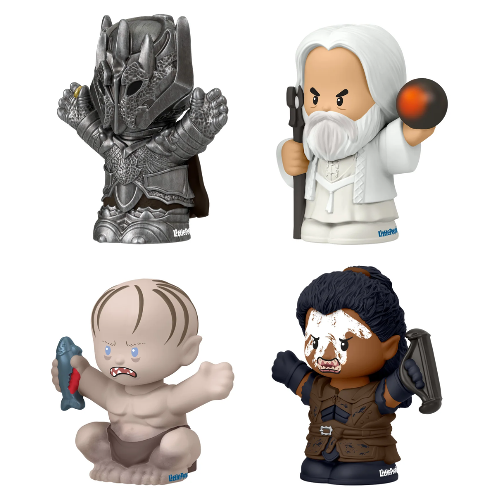 Little People Collector Special Edition THE LORD OF THE RINGS: THE BLACK GATE 4 FIGURE SET for Adults & Fans