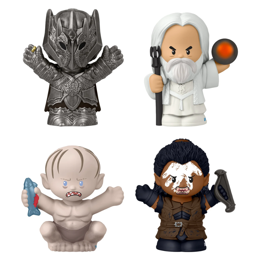 Little People Collector Special Edition THE LORD OF THE RINGS: THE BLACK GATE 4 FIGURE SET for Adults & Fans