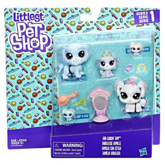 Littlest Pet Shop FAB-LOOKIN' FAM Series 1 C2097 (2017 Release)