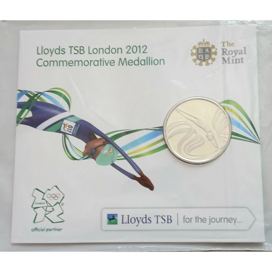 Lloyds TSB London 2012 Olympics Commemorative Medallion