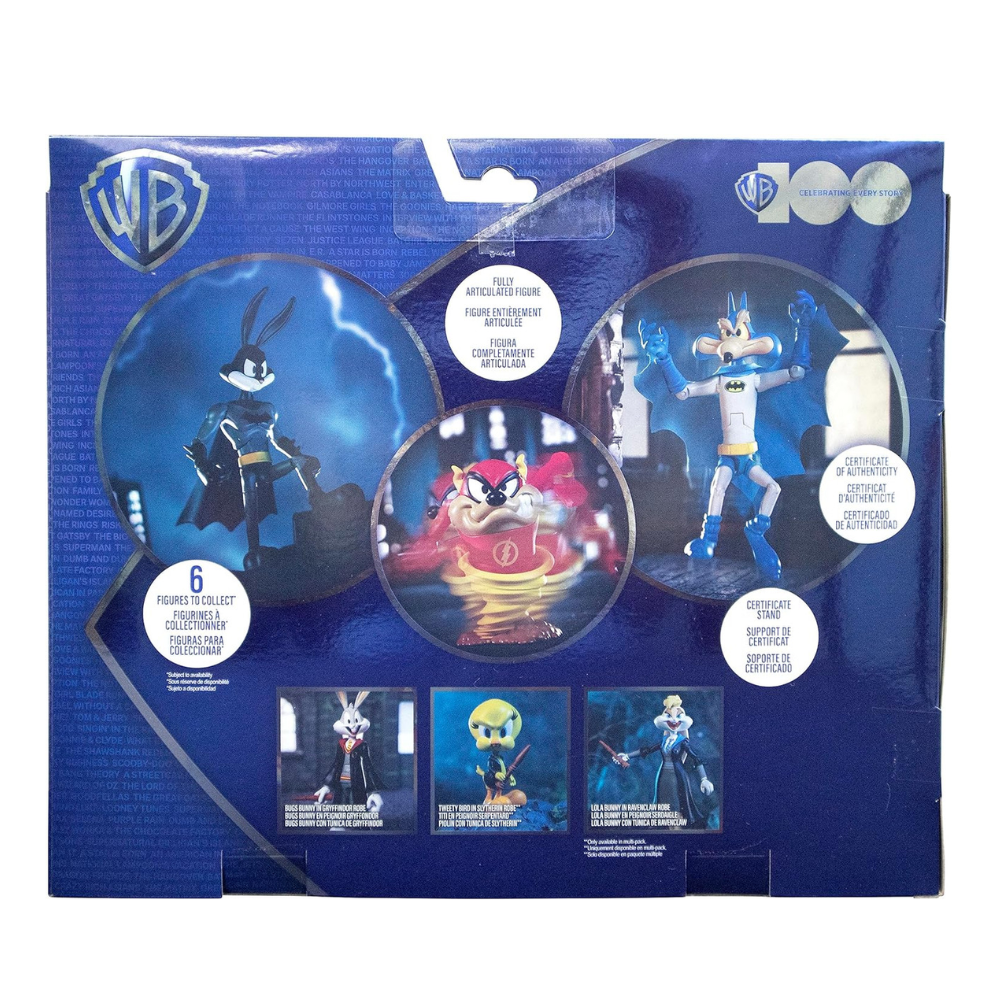 WB100 6.5" - 7" Collector Action Figures Looney Tunes X DC Mashups Multipack /20,000