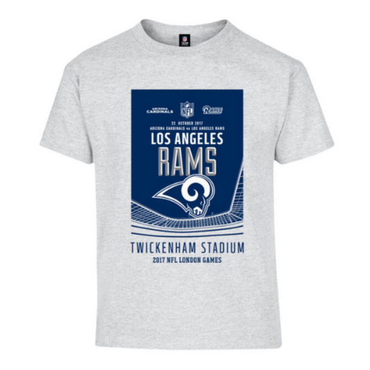 Los Angeles Rams London Games 2017 Team T-Shirt - Youth Sizes