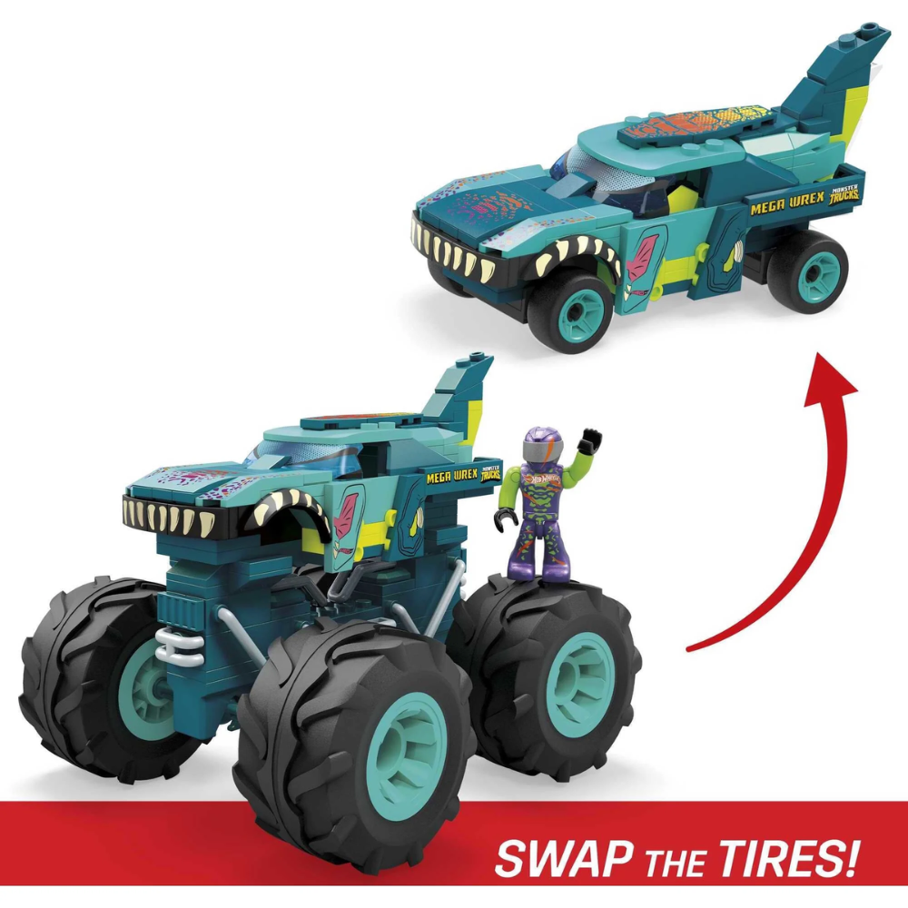 MEGA Hot Wheels Monster Trucks - MEGA-WREX MONSTER TRUCK (HDJ95)