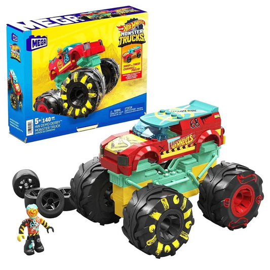 MEGA Hot Wheels Monster Trucks - HW DEMO DERBY MONSTER TRUCK (HHD18)