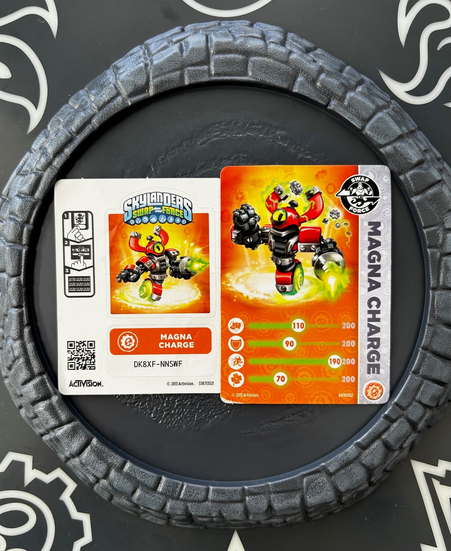 Skylanders Swap Force - CARDS & STICKERS from Original Packs