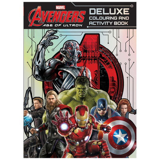 Marvel Avengers Age of Ultron Deluxe Colouring & Activity Book (2015 Release)