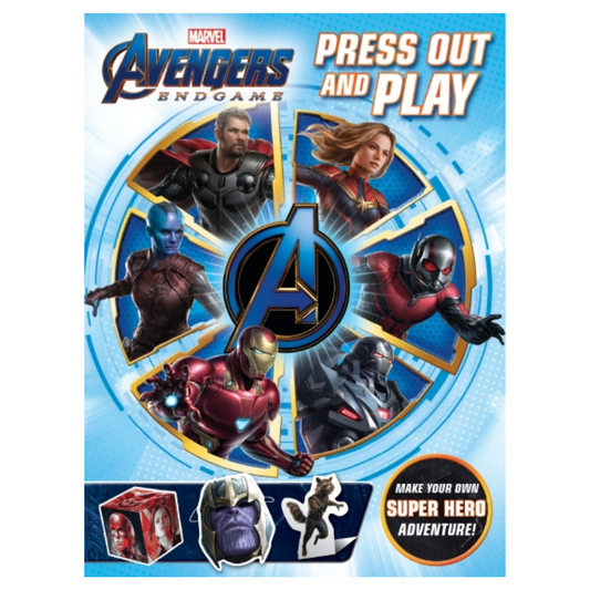 Marvel Avengers Endgame PRESS OUT & PLAY Activity Book (2019 Release)