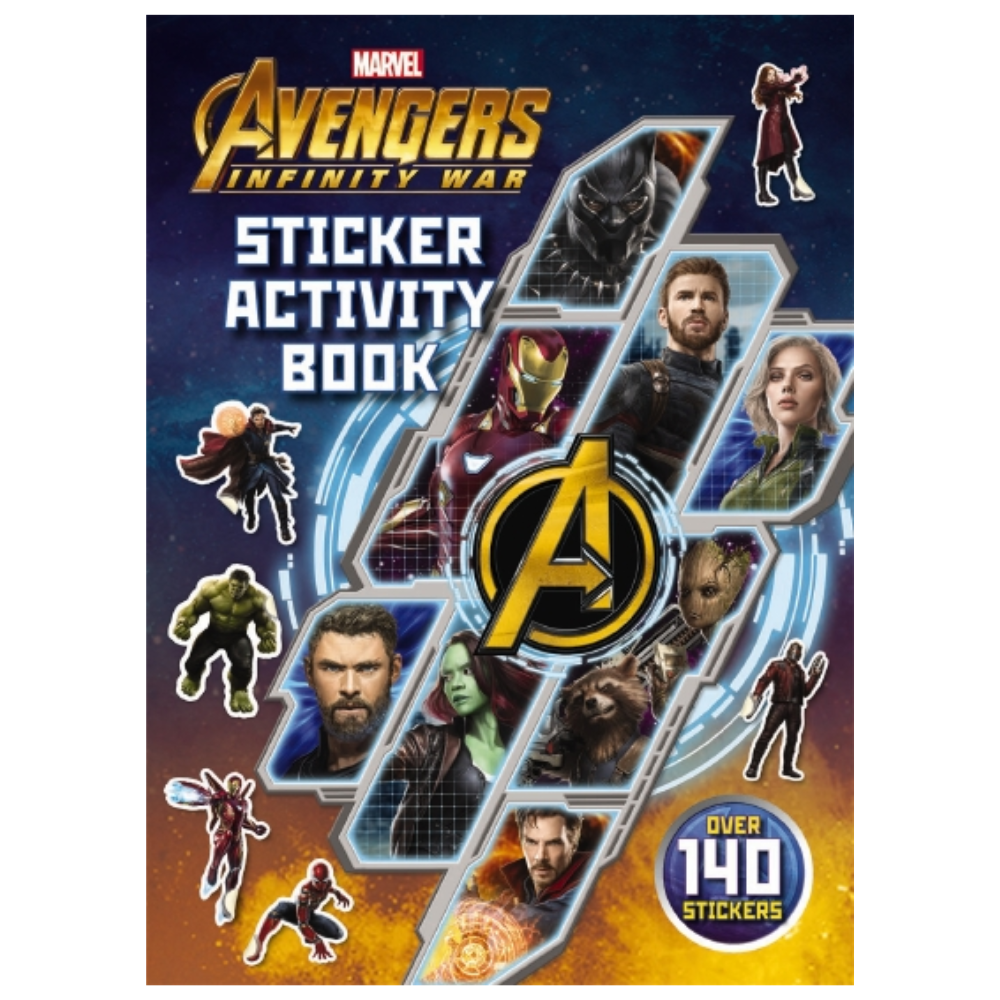 Marvel Avengers Infinity War STICKER ACTIVITY BOOK (2018 Release) – JaqJnr