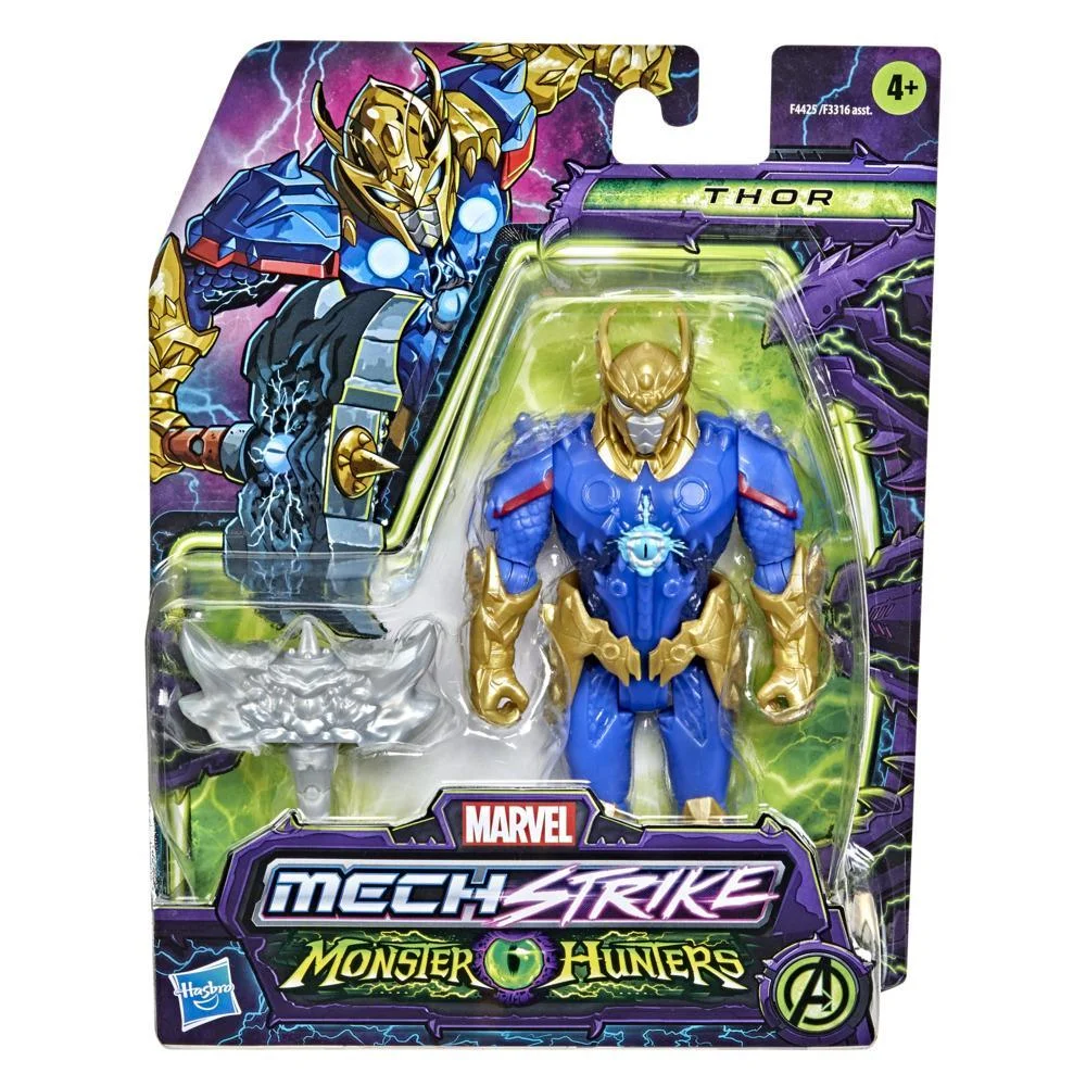 Marvel Avengers Mech Strike Monster Hunters - THOR 6" Action Figure