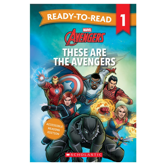 Marvel Avengers THESE ARE THE AVENGERS - Ready-to-Read Level 1 (2025 Release)