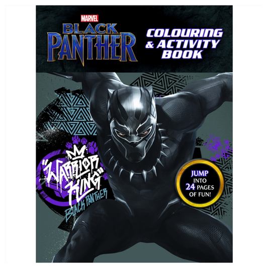 Marvel Black Panther Colouring & Activity Book (2018 Release)