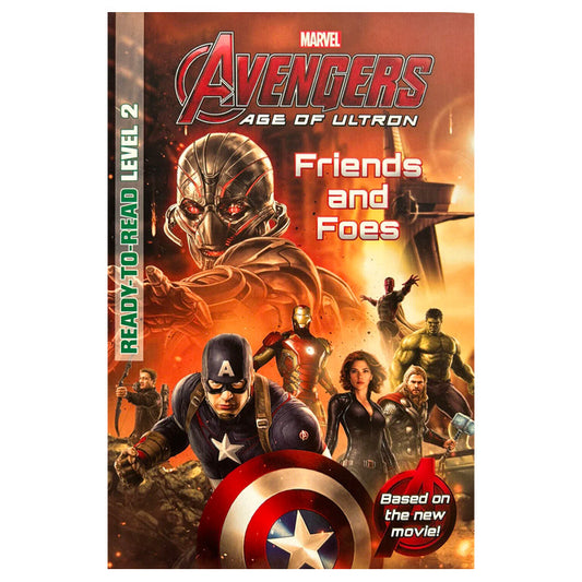 Marvel Books - AVENGERS AGE OF ULTRON: FRIENDS AND FOES Ready-To-Read Level 2