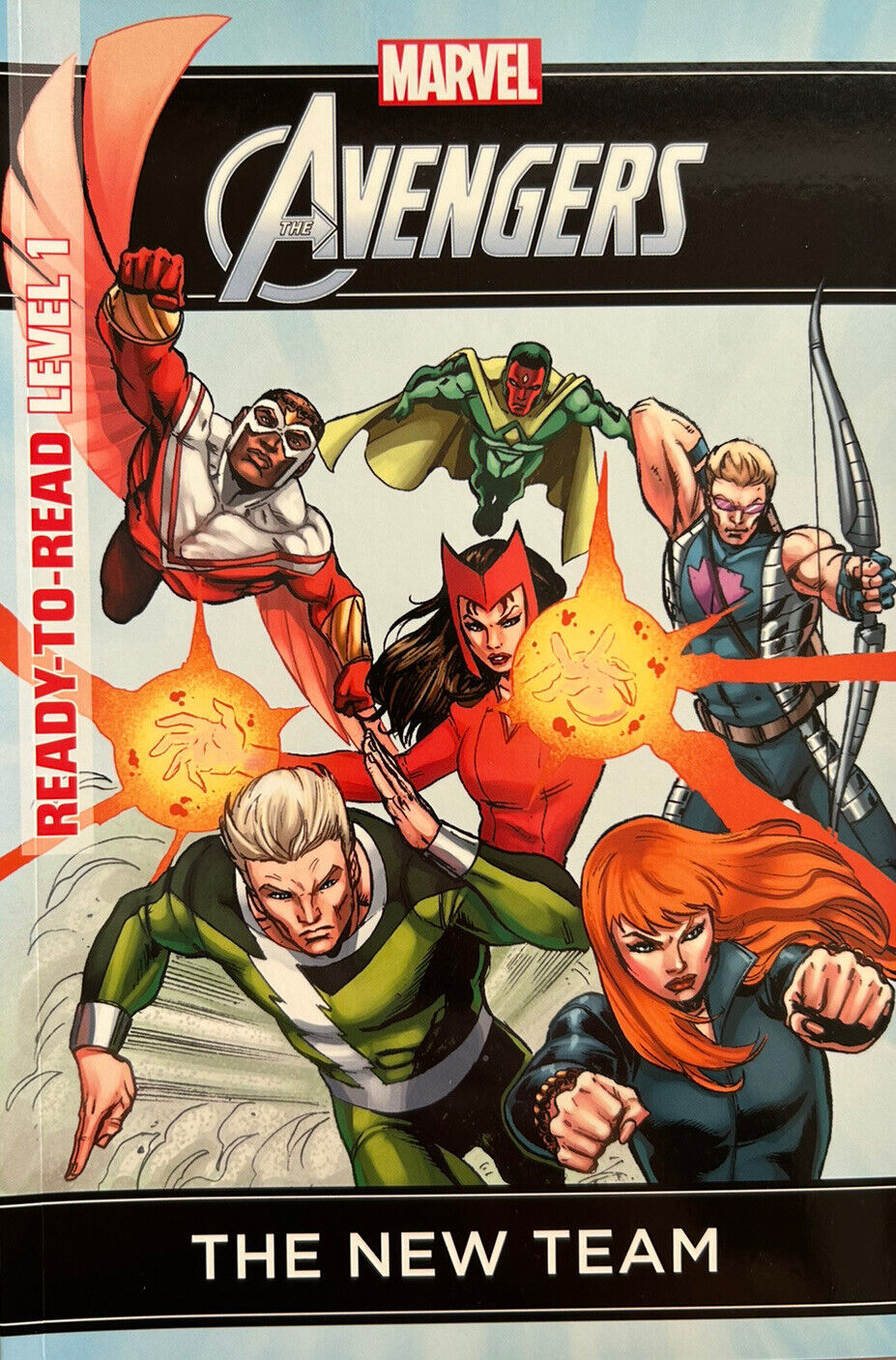 Marvel Books - AVENGERS: THE NEW TEAM Ready-To-Read Level 1