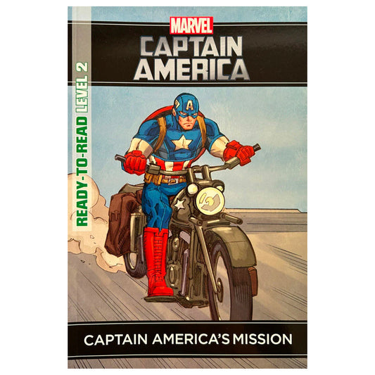 Marvel Books - CAPTAIN AMERICA'S MISSION Ready-To-Read Level 2