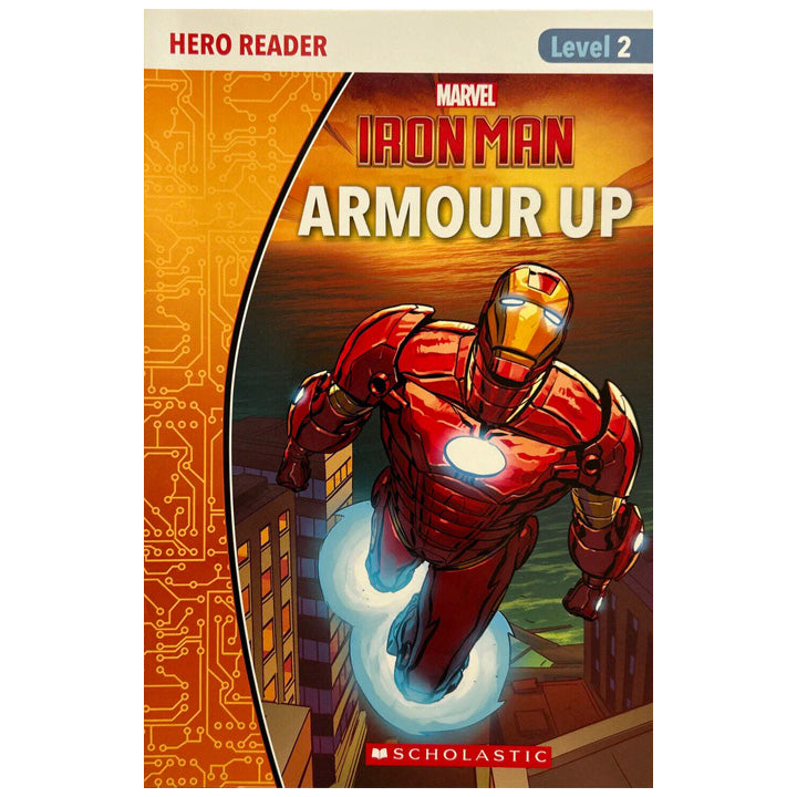 Marvel Books - IRON MAN: ARMOUR UP Hero Reader Level 2