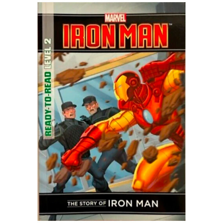 Marvel Books - IRON MAN: THE STORY OF IRON MAN Ready-To-Read Level 2
