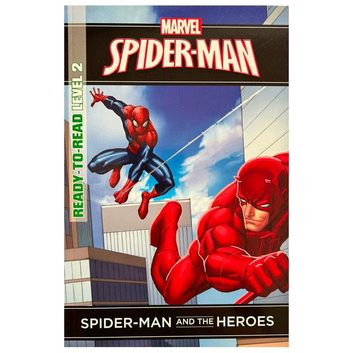 Marvel Books - SPIDER-MAN AND THE HEROES Ready-To-Read Level 2