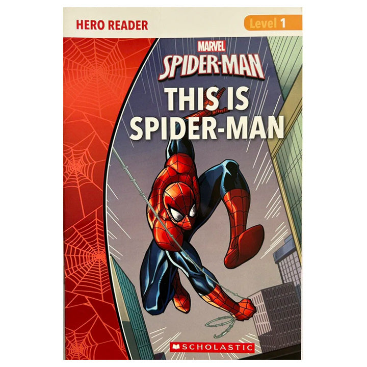 Marvel Books - SPIDER-MAN: THIS IS SPIDER-MAN Hero Reader Level 1 – JaqJnr
