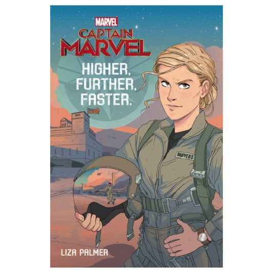 Marvel Books - Captain Marvel HIGHER, FURTHER, FASTER by Liza Palmer (Paperback)