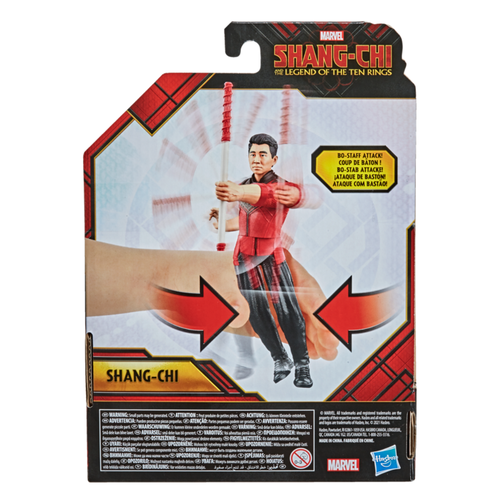 Marvel Shang-Chi & The Legend Of The Ten Rings - Shang-Chi & Wenwu Weapon Attack Figures