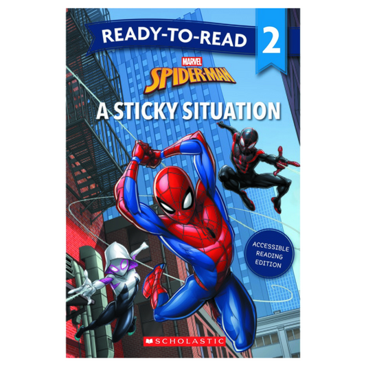 Marvel Spider-Man A STICKY SITUATION - Ready-to-Read Level 2 (2025 Release)