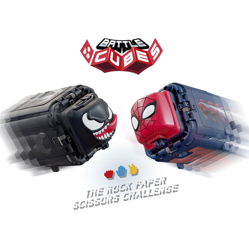 Set 2 figurine de lupta Battle Cubes Spiderman, Gwen vs Green Goblin Set 2 figurine de lupta Battle Cubes Spiderman, Gwen vs Green Goblin
