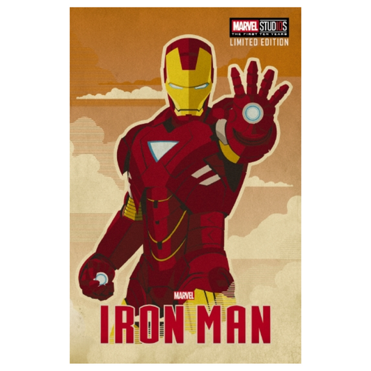 Marvel Studios The First Ten Years IRON MAN Movie Novel (Limited Edition Paperback)