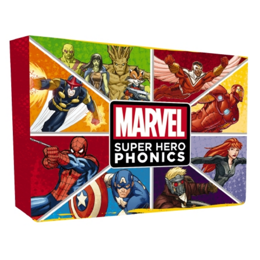 Marvel Super Hero Phonics (10 Stories & 2 Workbooks)