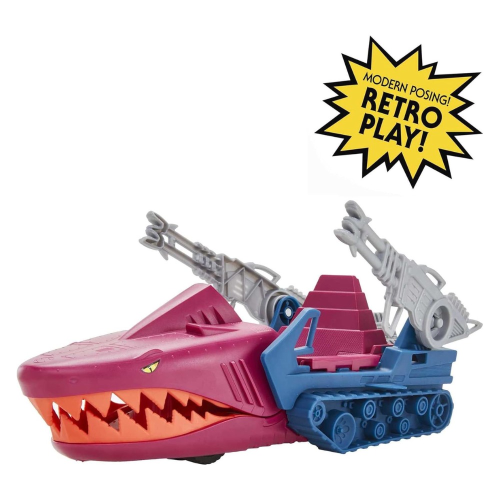 Masters of the Universe Origins - Land Shark 5.5” Scale Action Figure Vehicle (2021 Release)