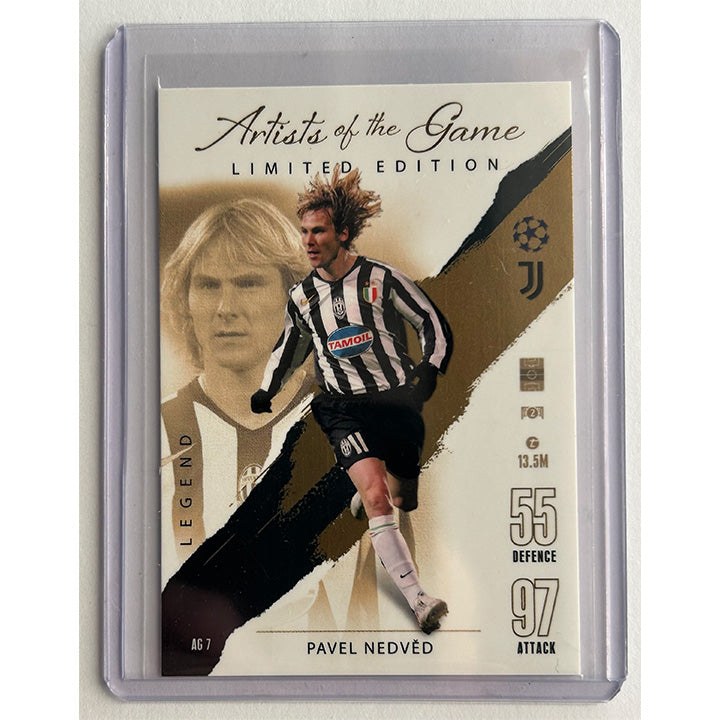 Topps 2023-24 Match Attax UEFA - NEDVED (JUVENTUS) Artists of the Game AG7
