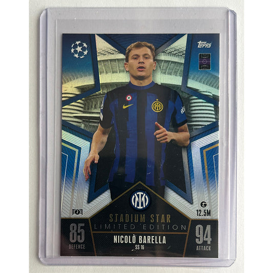 Topps 2023-24 Match Attax UEFA - BARELLA (INTER MILAN) Stadium Star SS16