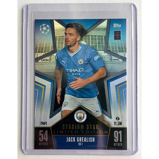Topps 2023-24 Match Attax UEFA - GREALISH (MAN CITY) Stadium Star SS1