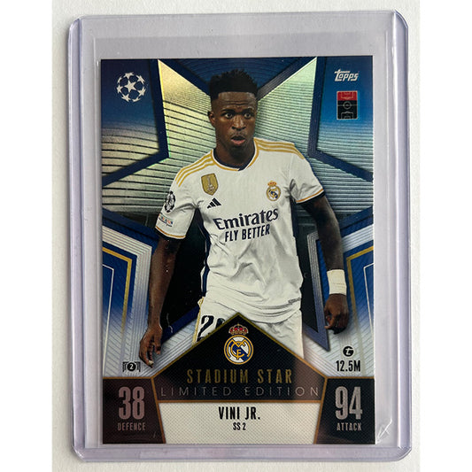 Topps 2023-24 Match Attax UEFA - VINI JR. (REAL MADRID) Stadium Star SS2